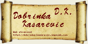 Dobrinka Kašarević vizit kartica